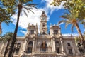 City Hall Building in Valencia, Spain. Royalty Free Stock Photo