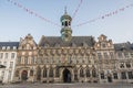City Hall on the central square in Mons, Belgium. Royalty Free Stock Photo
