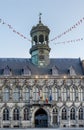 City Hall on the central square in Mons, Belgium. Royalty Free Stock Photo