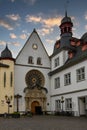 Jesuit square in the old city of Koblenz