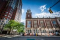 City Hall, in downtown Manchester, New Hampshire.