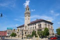 City Hall in downtown Worcester, MA, USA Royalty Free Stock Photo