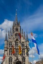 City hall in Gouda - Netherlands Royalty Free Stock Photo