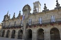 City Hall Historic Building Architecture from Plaza Mayor Square of Lugo City. Spain. Royalty Free Stock Photo