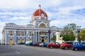 City Hall in Jose Marti Park in Cienfuegos, Cuba Royalty Free Stock Photo