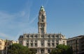 City hall on Liberdade square. Royalty Free Stock Photo