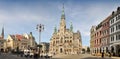 City Hall in Liberec - panorama Royalty Free Stock Photo