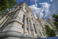 The City Hall of Madrid or the former Palace of Communications,