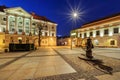 City Hall in main square Rynek of Kielce Royalty Free Stock Photo