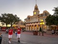 City Hall on Main Street USA at Walt Disney World Magic Kingdom in Orlando, Florida Royalty Free Stock Photo