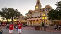 City Hall on Main Street USA at Walt Disney World Magic Kingdom in Orlando, Florida Royalty Free Stock Photo
