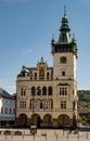 City hall in Nachod city in Czech Republic