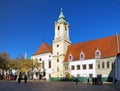 City Hall in the Old Town of Bratislava