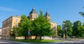 City hall of Oulu city build in 1886 Royalty Free Stock Photo