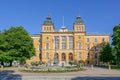 City hall of Oulu town in summertime Royalty Free Stock Photo