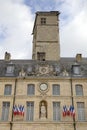 City Hall in the Palace of Dukes and Estates of Burgundy. Dijon, France Royalty Free Stock Photo