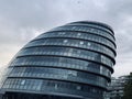 City Hall pending building the Greater London Authority GLA, which comprises the Mayor of London and the London Assembly.