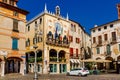 City hall on Piazza Liberta, Bassano del Grappa, Vicenza, Italy.