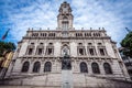 City Hall in Porto city, Portugal Royalty Free Stock Photo