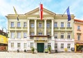 City Hall (Rathaus) on Hauptplatz in Baden bei Wien, Austria.