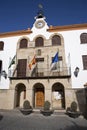 City hall of Sabiote at mid afternoon