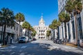 City Hall of Savannah Georgia Royalty Free Stock Photo