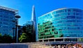 City Hall and Shard by River Thames London