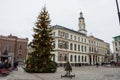 City Hall Square in the Old Town of Riga, Latvia Royalty Free Stock Photo