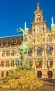 The City Hall (Stadhuis van Antwerpen) of Antwerp, Belgium Royalty Free Stock Photo