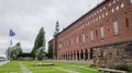City Hall, Stadshus, Stadshuset. Stockholm City Hall is the building of the Stockholm City Council in Sweden Royalty Free Stock Photo