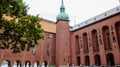 City Hall, Stadshus, Stadshuset. Stockholm City Hall is the building of the Stockholm City Council in Sweden. It is located at the Royalty Free Stock Photo