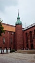 City Hall, Stadshus, Stadshuset. Stockholm City Hall is the building of the Stockholm City Council in Sweden. It is located at the Royalty Free Stock Photo