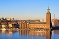 City Hall. Stockholm, Sweden Royalty Free Stock Photo