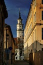 The City Hall Tower in Kaunas, Lithuania