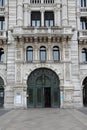 City Hall Trieste Italy Royalty Free Stock Photo