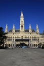 City hall, Viena, Austria Royalty Free Stock Photo