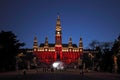 City Hall of Vienna at night Royalty Free Stock Photo