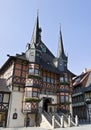 City hall in Wernigerode, Germany Royalty Free Stock Photo
