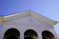 City hall written RF letters means republique FranÃÂ§aise French republic in french building in Arcachon