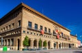 The City Hall of Zaragoza - Spain, Aragon Royalty Free Stock Photo