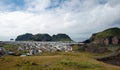 City at Heimaey island, Iceland