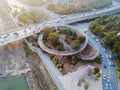 city highway interchange in shanghai Royalty Free Stock Photo