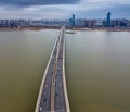 city highway interchange in shanghai Royalty Free Stock Photo