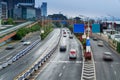 city highway interchange in shanghai Royalty Free Stock Photo