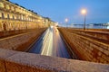 City highway for road transport. Royalty Free Stock Photo