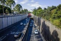 City Highway Tunnel Entrance and Exit Sydney Australia