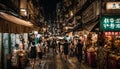 City of Hong Kong, China, Temple Street Shopping Royalty Free Stock Photo