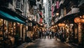 City of Hong Kong, China, Temple Street Shopping Royalty Free Stock Photo