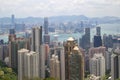 City Hongkong has seen from top of Taiping mountain