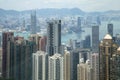 City Hongkong has seen from top of Taiping mountain